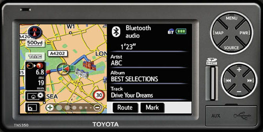 Toyota navigation map updates